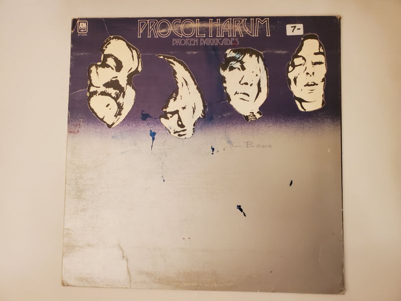 Procol Harum Broken Barricades vinyl record